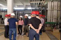 省建設(shè)廳調(diào)研組高度肯定水控集團(tuán)餐廚垃圾收運及滲濾液處理工作